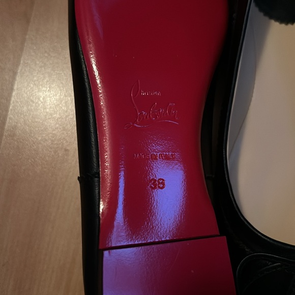 "Mamadrague" napa leather ballerina flats bow accent
Square toe
Slip-on style - Picture 4 of 11